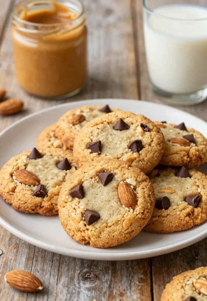 10 High-Protein Dessert Recipes for Light Satisfying Sweets - 5. Almond Butter Protein Cookies