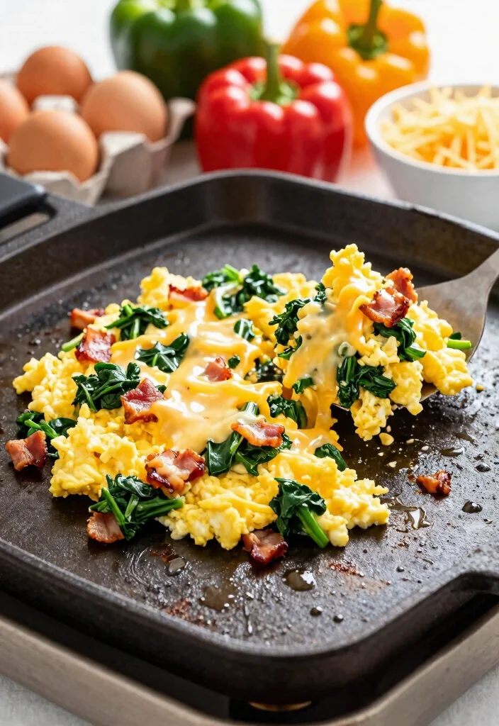 10 Keto Blackstone Recipes for Fast Hot-Off-the-Griddle Meals - 1. Classic Keto Breakfast Scramble