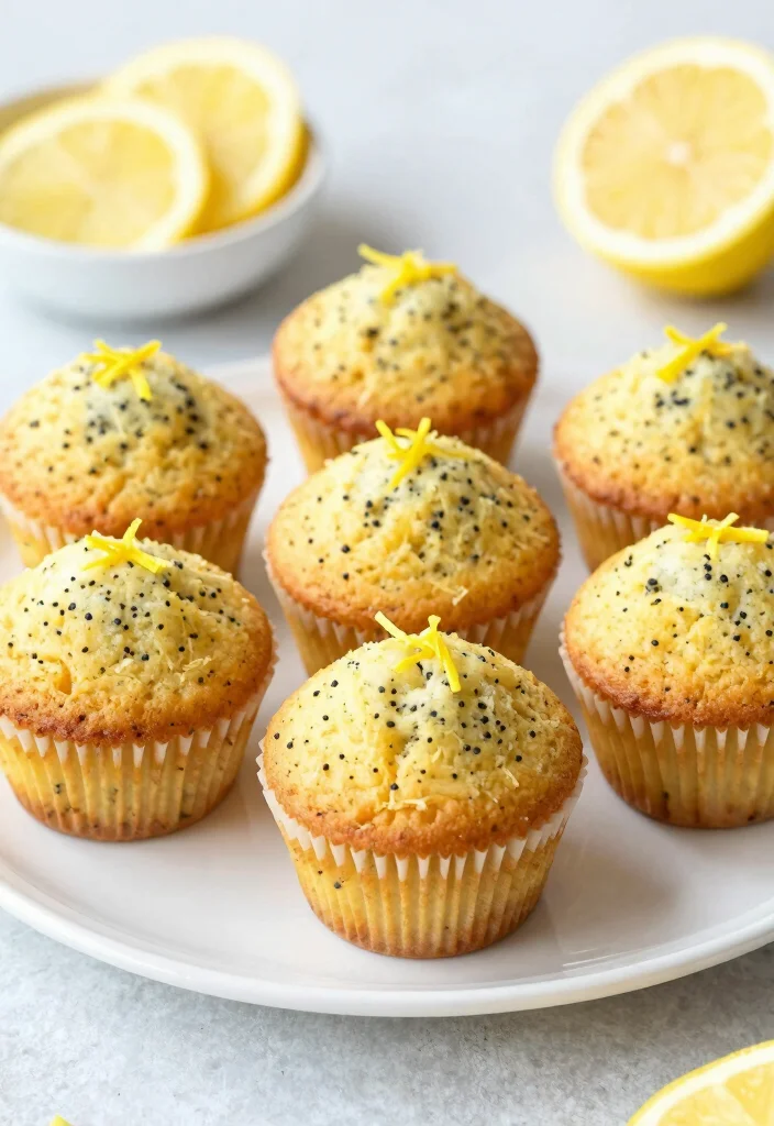 10 Keto Paleo Recipes for Clean Low-Carb Eating - 7. Lemon Poppy Seed Muffins