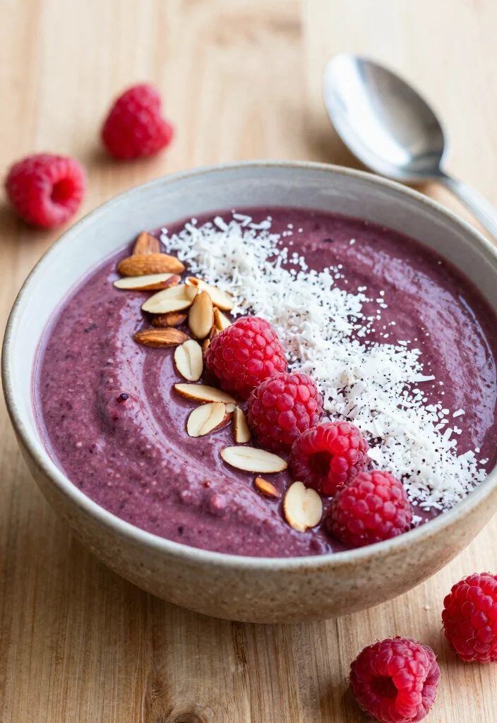 10 Keto Paleo Recipes for Clean Low-Carb Eating - 9. Berry Smoothie Bowl