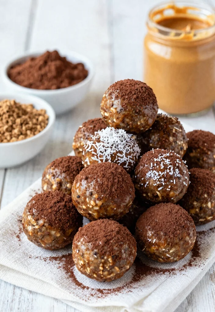 10 Keto Peanut Butter Recipes for Simple High-Protein Treats - 2. Peanut Butter Protein Balls