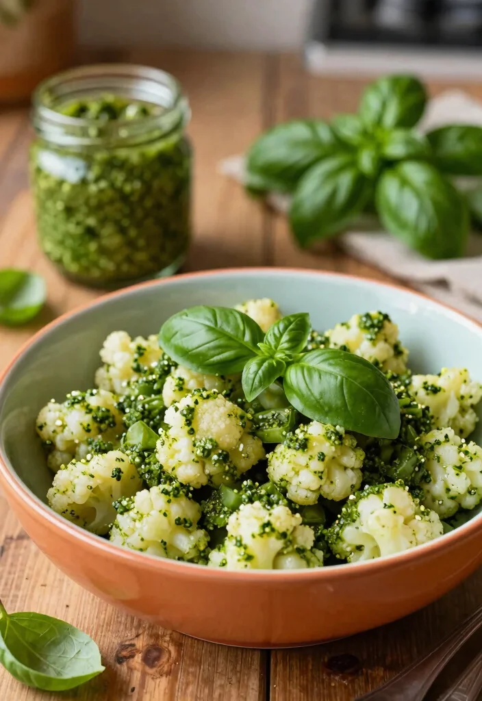 10 Trader Joe’s Vegetarian Recipes for Easy Budget-Friendly Meals - 1. Cauliflower Gnocchi with Pesto