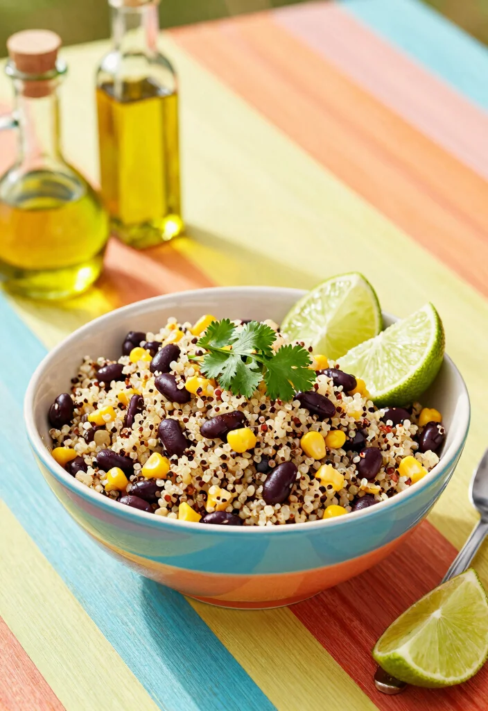 10 Trader Joe’s Vegetarian Recipes for Easy Budget-Friendly Meals - 6. Quinoa and Black Bean Salad