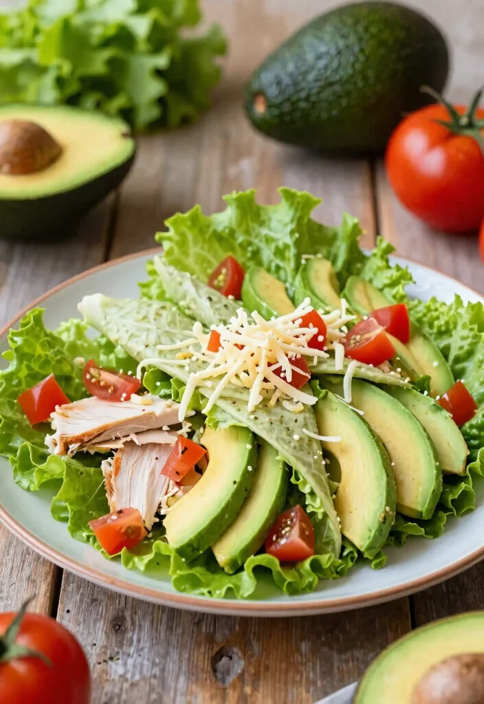 10 Turkey Keto Recipes for Light High-Protein Eating - 1. Turkey Avocado Lettuce Wraps