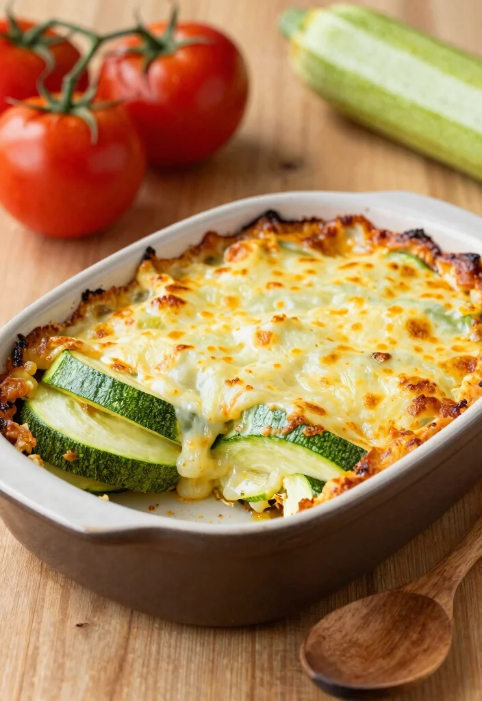 10 Turkey Keto Recipes for Light High-Protein Eating - 2. Zucchini Turkey Casserole