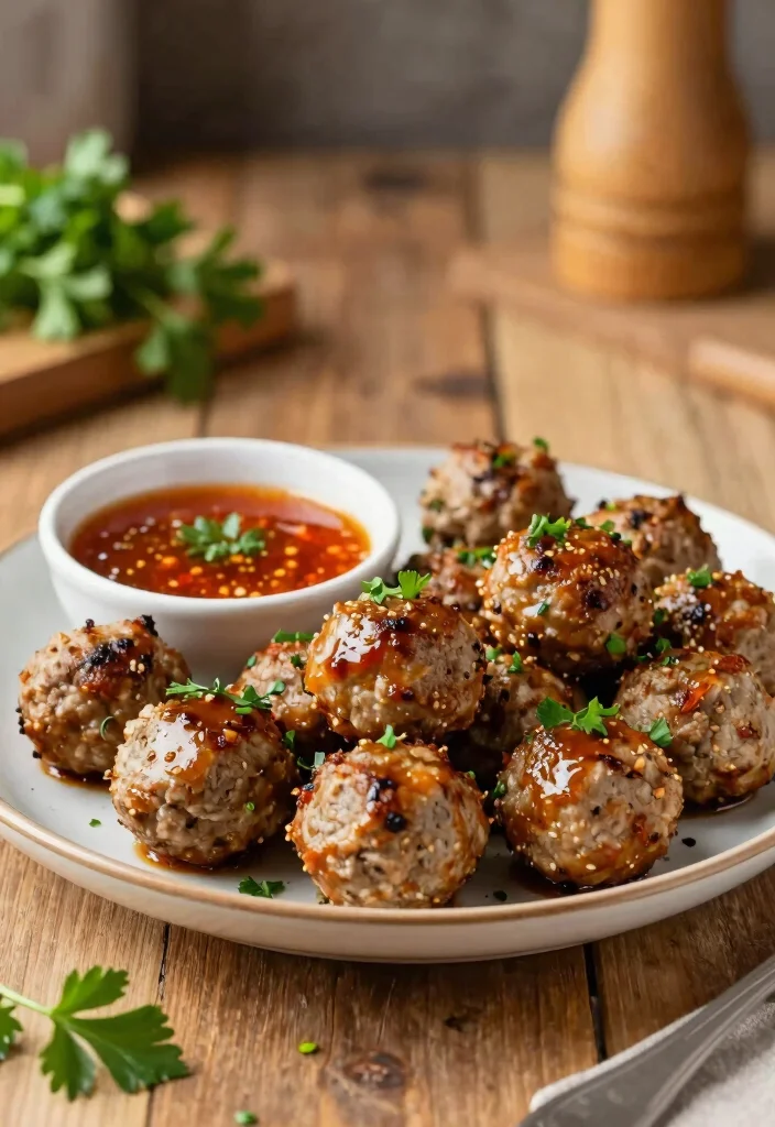 10 Turkey Keto Recipes for Light High-Protein Eating - 7. Spicy Turkey Meatballs