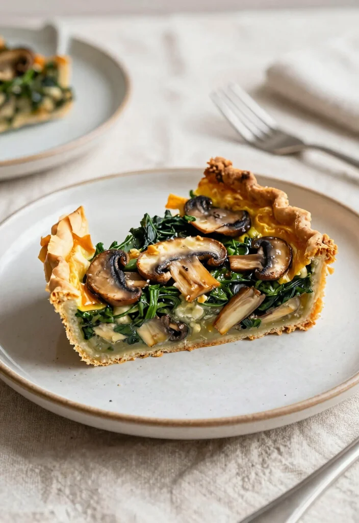 10 Vegan Oyster Mushroom Recipes for Simple Meaty Plant Dishes - 10. Oyster Mushroom Quiche