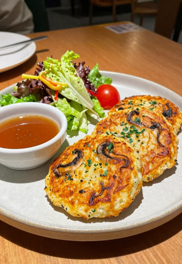 10 Vegan Oyster Mushroom Recipes for Simple Meaty Plant Dishes - 7. Baked Oyster Mushroom Cakes