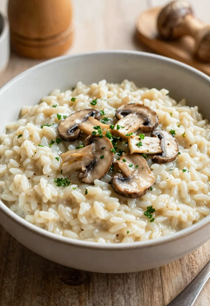 10 Vegan Oyster Mushroom Recipes for Simple Meaty Plant Dishes - 8. Oyster Mushroom Risotto