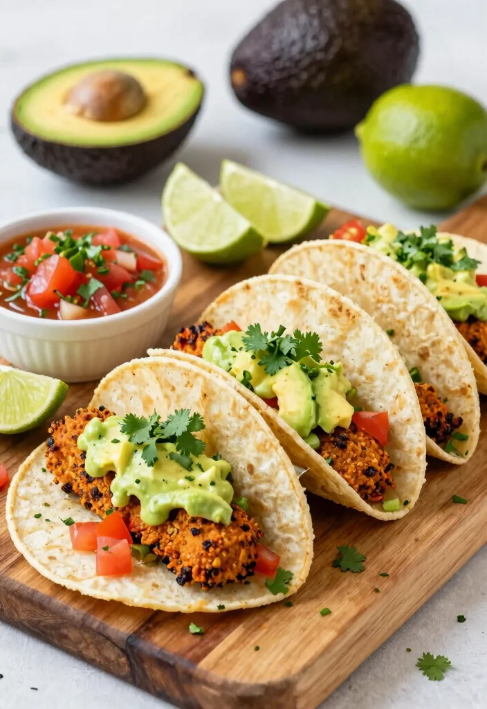 10 Vegan Tempeh Recipes for Easy High-Protein Plant Meals - 1. Tempeh Tacos with Avocado Lime Crema