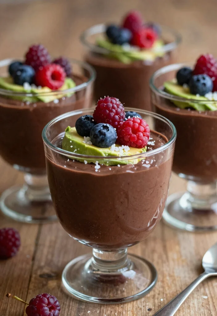 10 Vegetarian Dinner Party Recipes for Easy Elegant Meals - 10. Chocolate Avocado Mousse