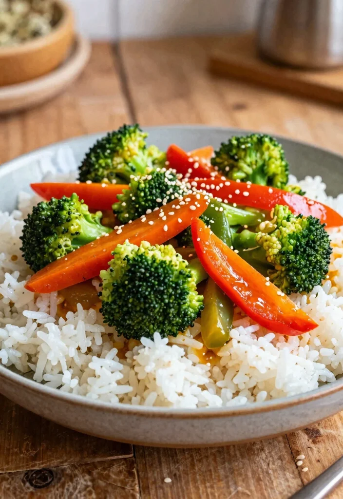 10 Vegetarian Dinner Party Recipes for Easy Elegant Meals - 8. Thai Vegetable Stir-Fry