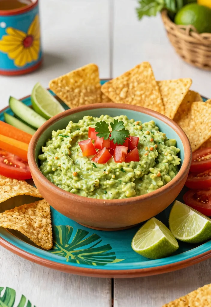 10 Vegetarian Dip Recipes for Simple Crowd-Friendly Snacks - 5. Zesty Guacamole