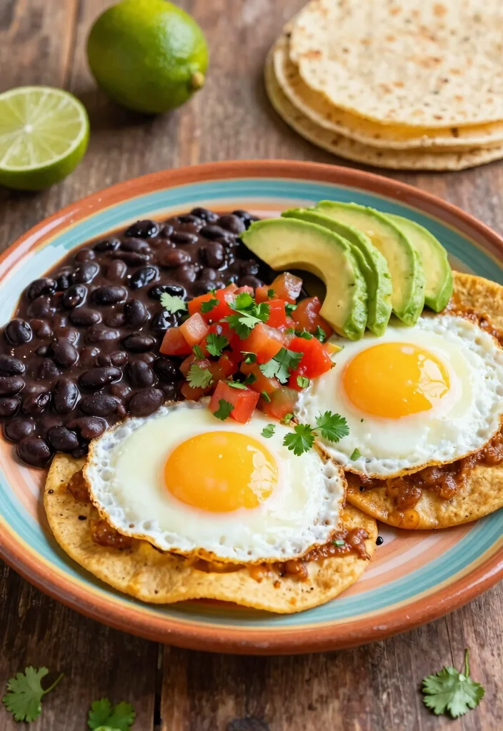 10 Vegetarian Egg Recipes for Easy Protein-Packed Meals - 7. Huevos Rancheros with Black Beans