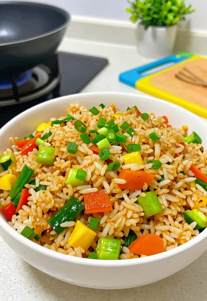 12 Easy Rice Dinner Recipes for Simple Budget-Friendly Nights - 1. Veggie Stir-Fried Rice