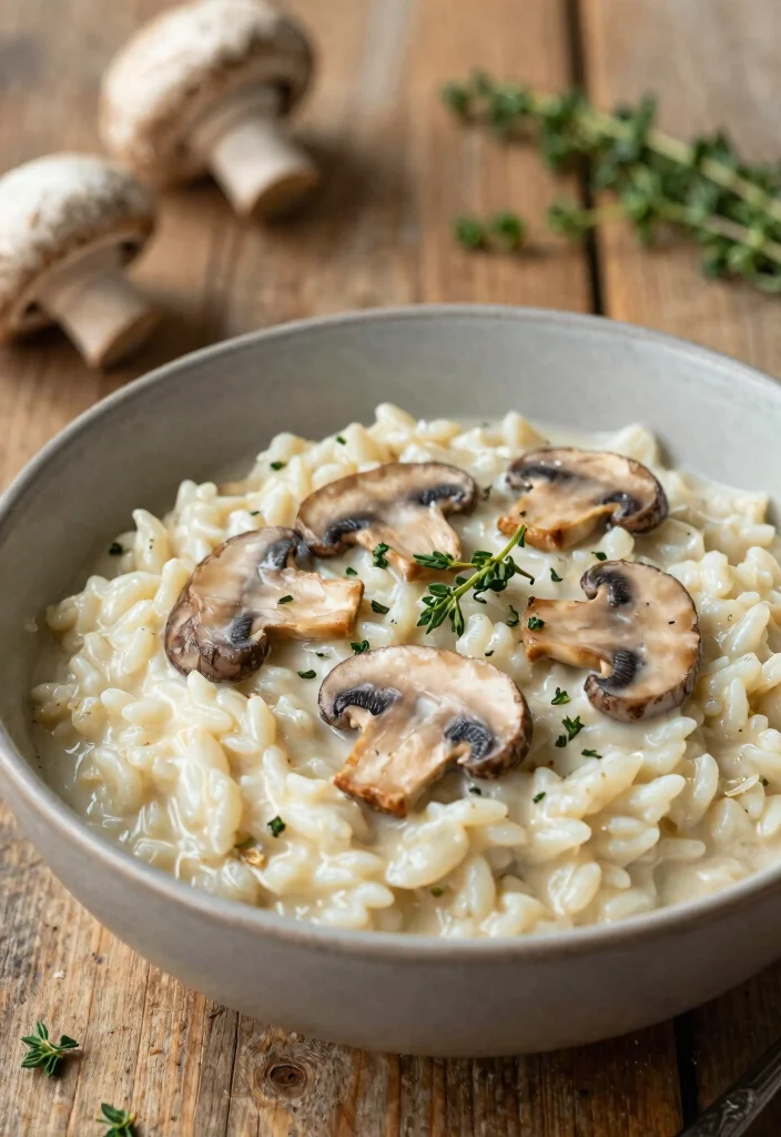 12 Easy Rice Dinner Recipes for Simple Budget-Friendly Nights - 12. Creamy Mushroom Rice