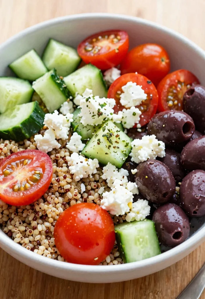 12 Fat-Loss Dinner Recipes for Light High-Protein Weeknights - 5. Mediterranean Quinoa Bowl