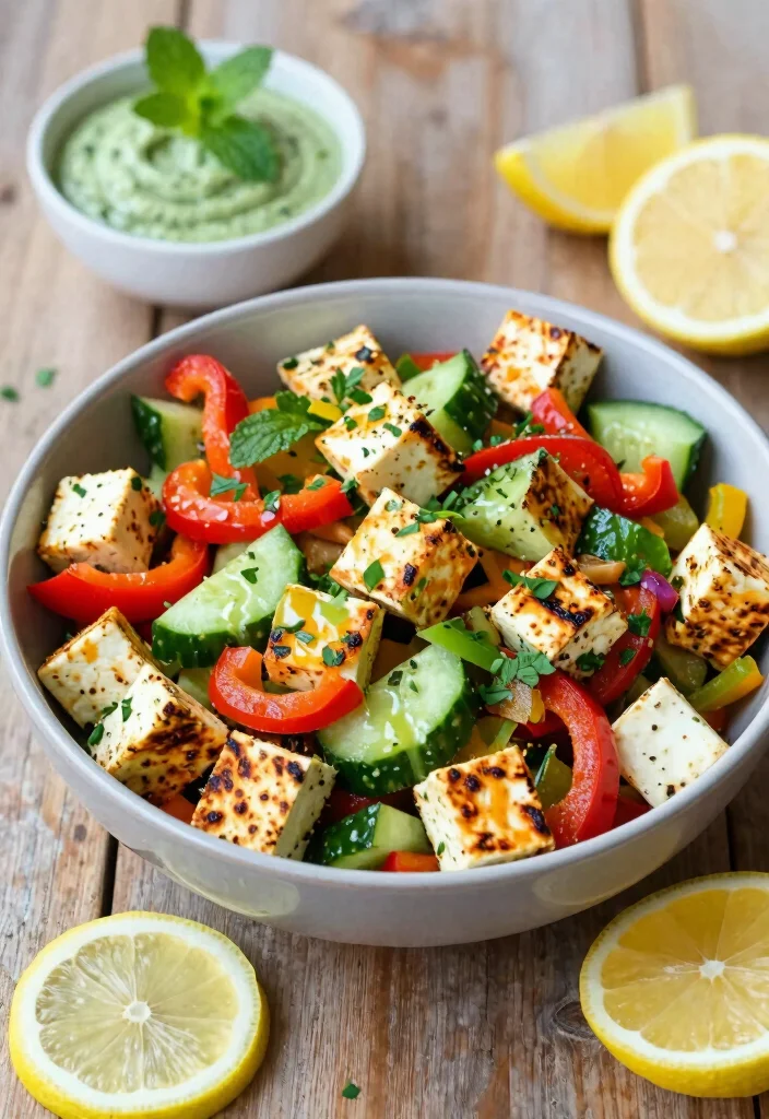 12 Healthy Indian Vegetarian Recipes for Light Flavorful Meals - 3. Paneer Tikka Salad