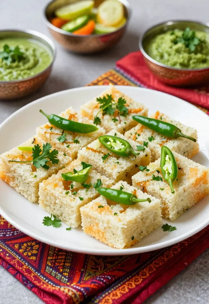 12 Indian Vegetarian Breakfast Recipes for Simple Flavorful Mornings - 12. Dhokla