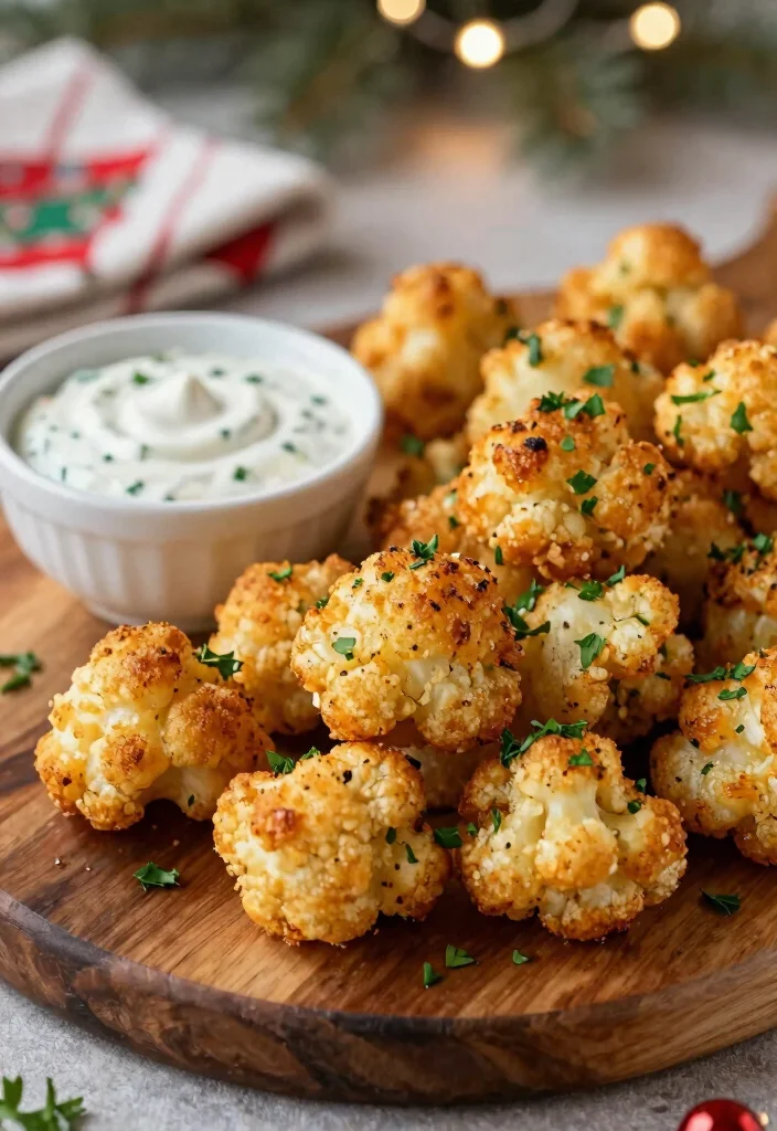 12 Keto Appetizer Recipes for Easy Party-Ready Low-Carb Bites - 1. Cheesy Cauliflower Bites