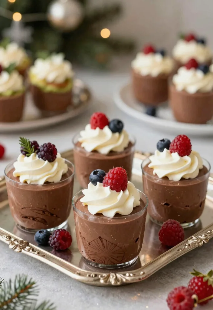 12 Keto Appetizer Recipes for Easy Party-Ready Low-Carb Bites - 12. Chocolate Avocado Mousse