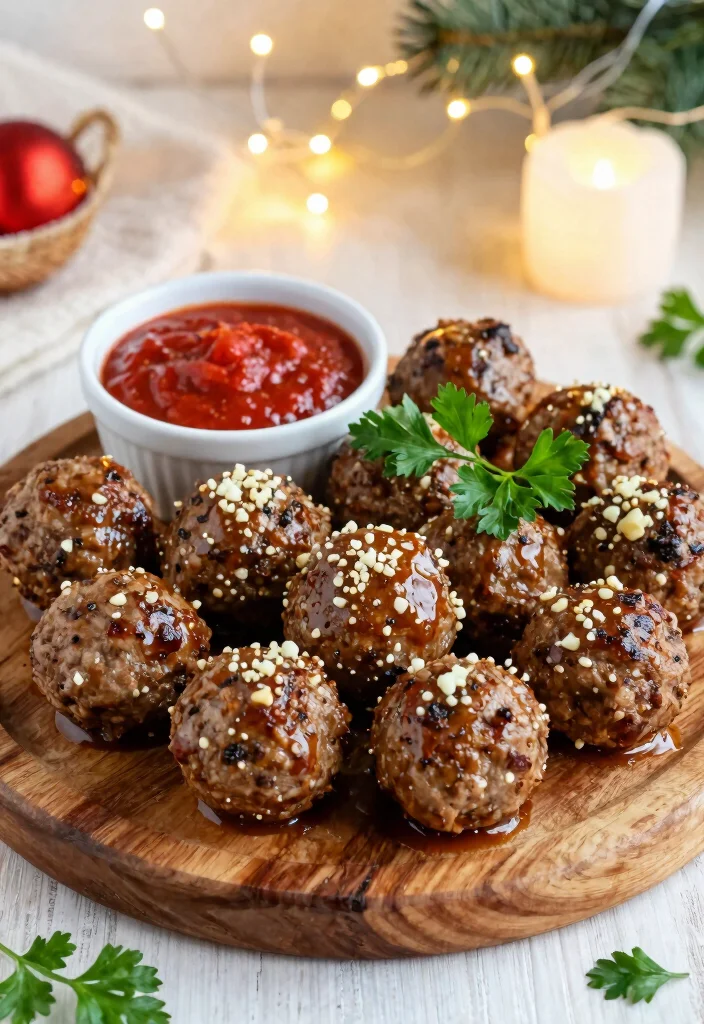 12 Keto Appetizer Recipes for Easy Party-Ready Low-Carb Bites - 4. Mini Meatballs with Garlic Butter