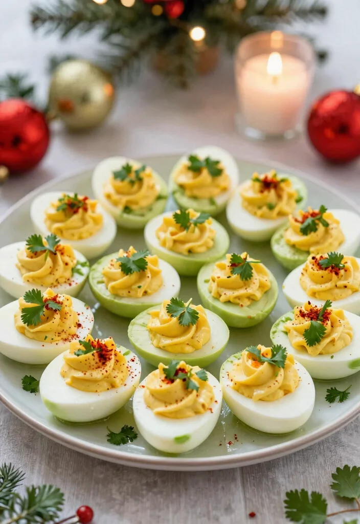 12 Keto Appetizer Recipes for Easy Party-Ready Low-Carb Bites - 6. Deviled Eggs with Avocado