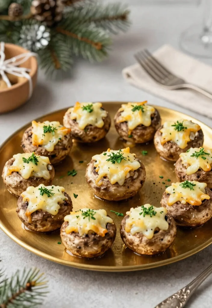 12 Keto Appetizer Recipes for Easy Party-Ready Low-Carb Bites - 8. Stuffed Mushrooms