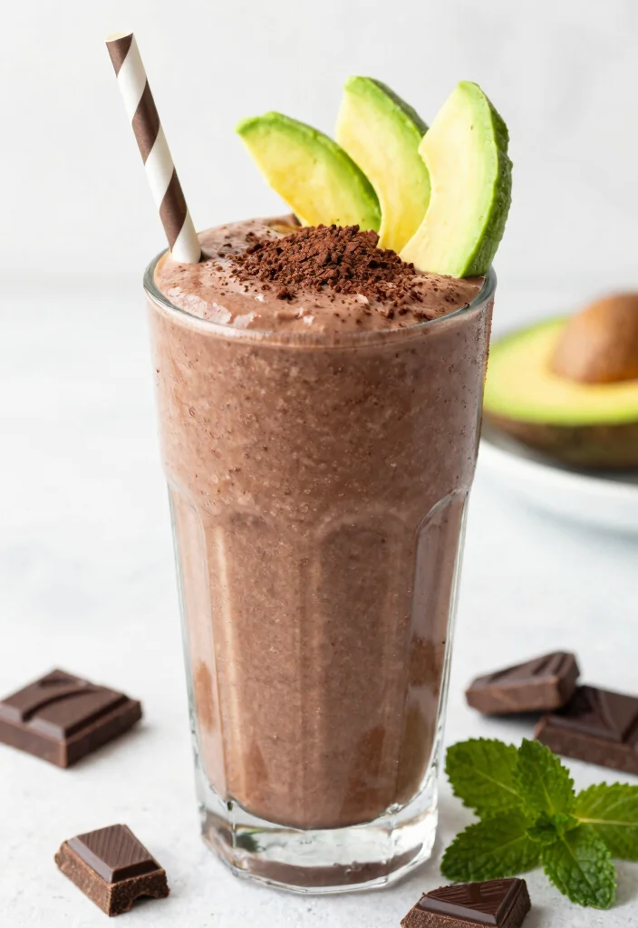 12 Keto Chocolate Dessert Recipes for Easy Low-Carb Sweets - 11. Keto Chocolate Smoothie