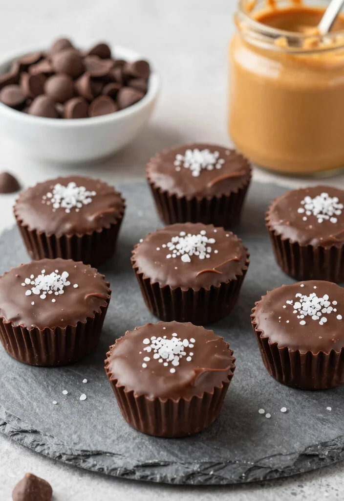 12 Keto Chocolate Dessert Recipes for Easy Low-Carb Sweets - 6. Keto Chocolate Peanut Butter Cups