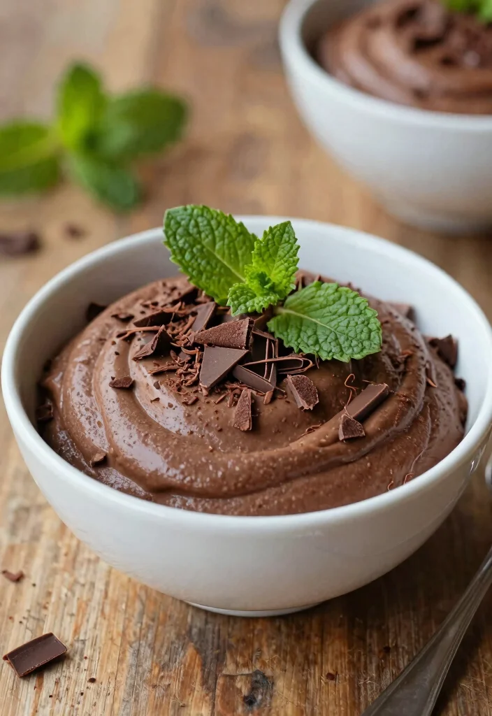 12 Keto Potluck Recipes for Easy Shareable Low-Carb Dishes - 12. Mint Chocolate Avocado Mousse