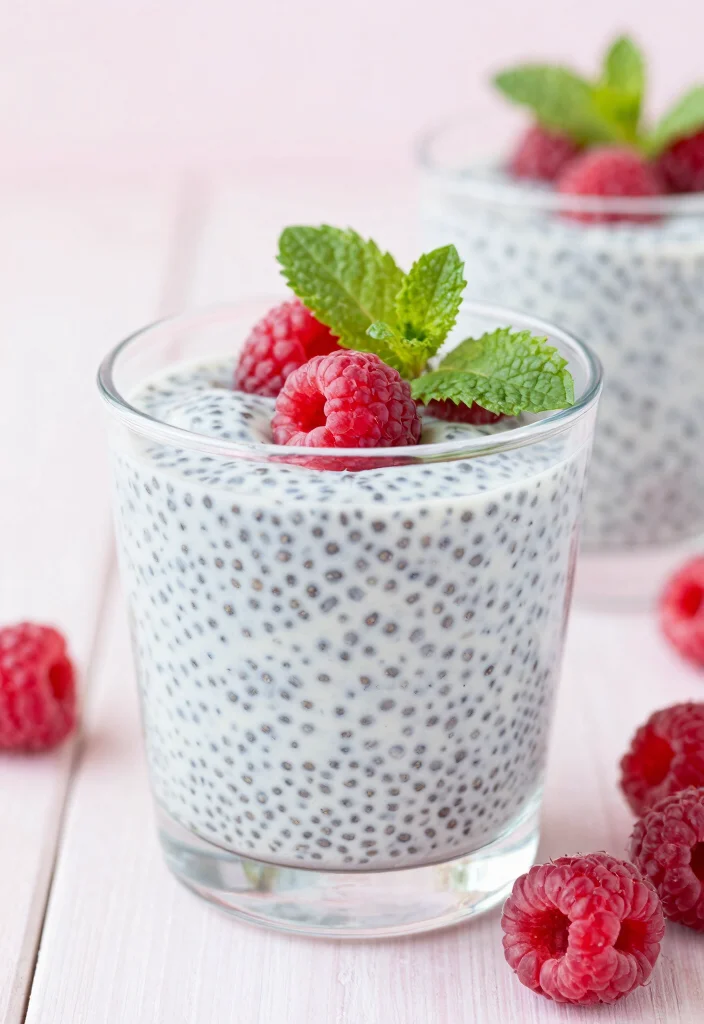 12 Keto Potluck Recipes for Easy Shareable Low-Carb Dishes - 7. Raspberry Chia Seed Pudding