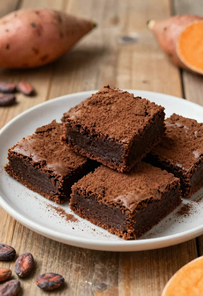 12 Low-Calorie Dessert Recipes for Light Guilt-Free Sweets - 10. Sweet Potato Brownies