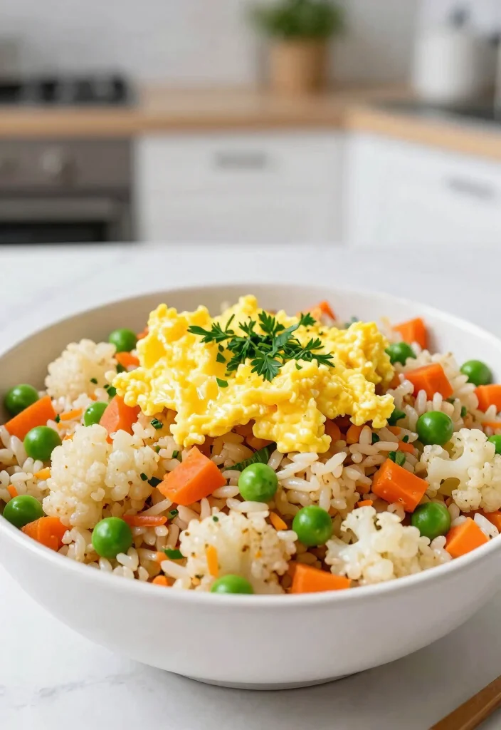 12 Low-Sodium Dinner Recipes for Light Heart-Friendly Meals - 8. Cauliflower Fried Rice
