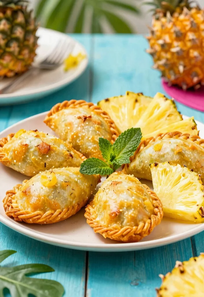 12 Mexican Dessert Recipes for Easy Festive Sweet Treats - 8. Vegan Coconut & Pineapple Empanadas