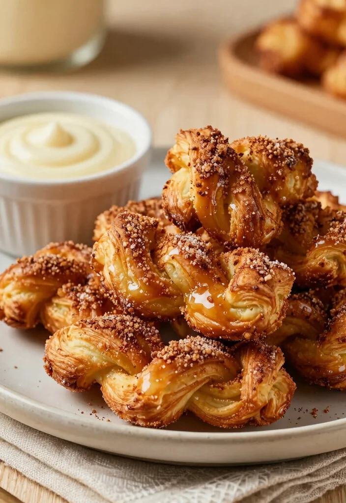 12 Puff Pastry Dessert Recipes for Easy Elegant Sweet Treats - 5. Cinnamon Sugar Puff Pastry Twists