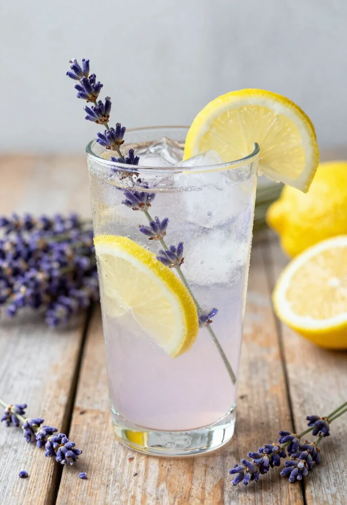 12 Romantic Dinner Recipes for Simple Impressive Evenings - 12. Lavender Lemonade