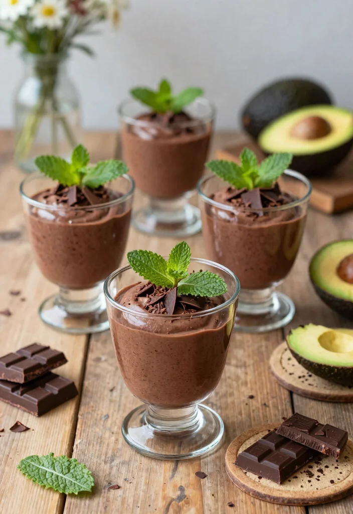 12 Sugar-Free Dessert Recipes for Easy Naturally Sweet Treats - 1. Chocolate Avocado Mousse