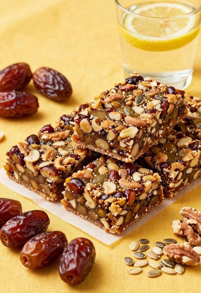 12 Sugar-Free Dessert Recipes for Easy Naturally Sweet Treats - 12. Date and Nut Energy Bars