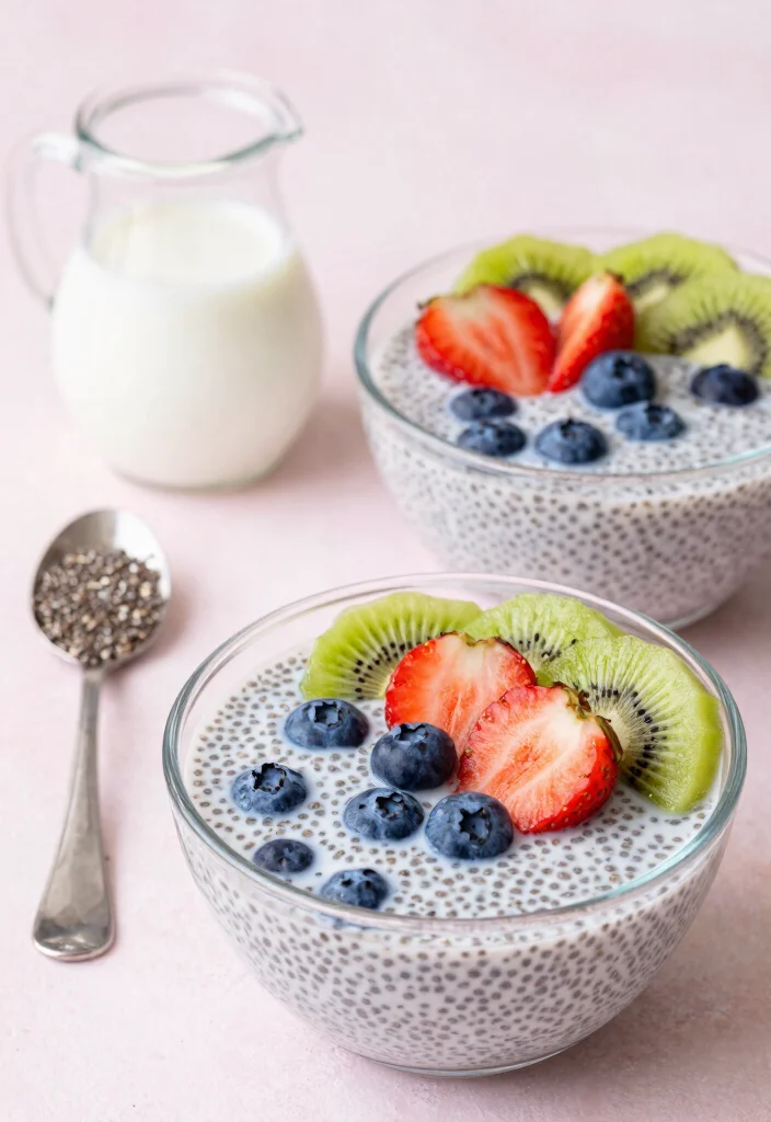12 Sugar-Free Dessert Recipes for Easy Naturally Sweet Treats - 3. Coconut Chia Pudding