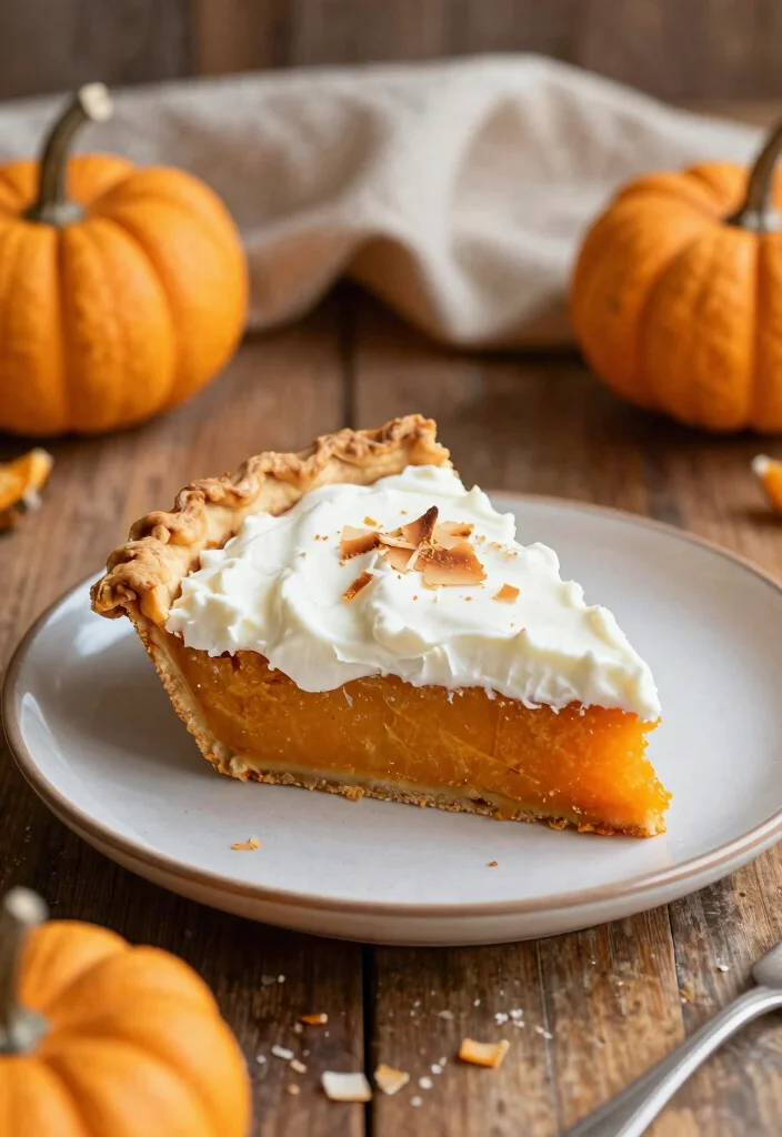12 Thanksgiving Dessert Recipes for Cozy Classic Holiday Sweets - 11. Sweet Potato Pie with Coconut Cream