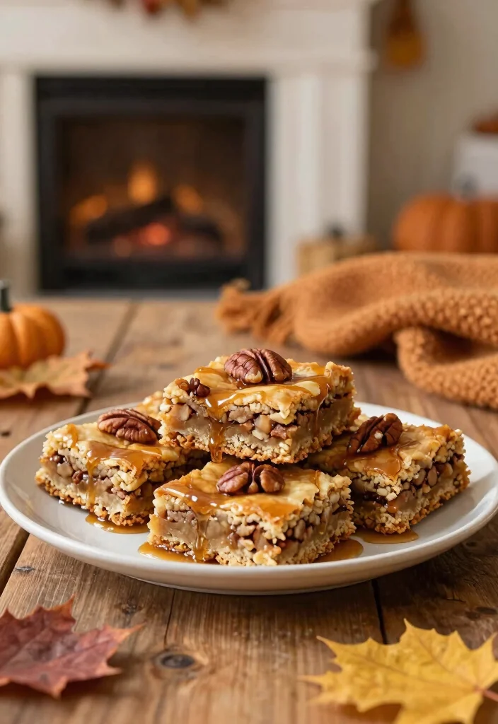 12 Thanksgiving Dessert Recipes for Cozy Classic Holiday Sweets - 2. Pecan Pie Bars