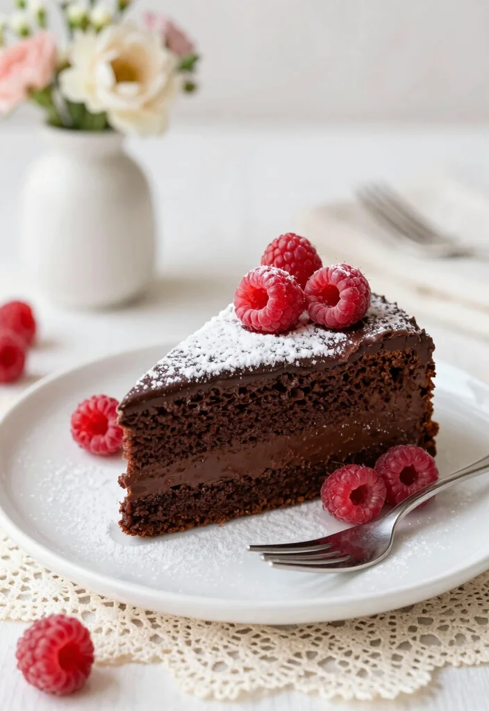 14 Homemade Dessert Recipes for Simple Comforting Sweets - 2. Decadent Flourless Chocolate Cake
