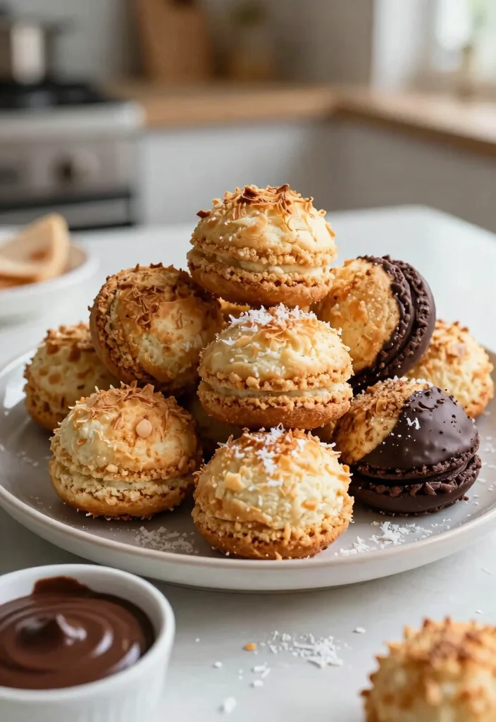 14 Homemade Dessert Recipes for Simple Comforting Sweets - 3. Easy Coconut Macaroons