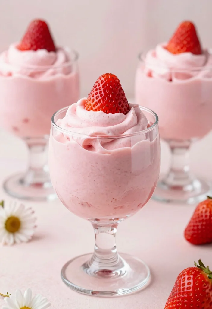 14 Strawberry Dessert Recipes for Fresh Simple Sweet Ideas - 7. Strawberry Mousse