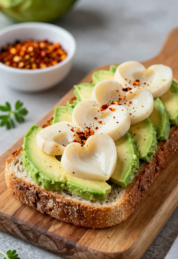 8 Hearts of Palm Vegan Recipes for Light Creative Meals - 4. Hearts of Palm and Avocado Toast