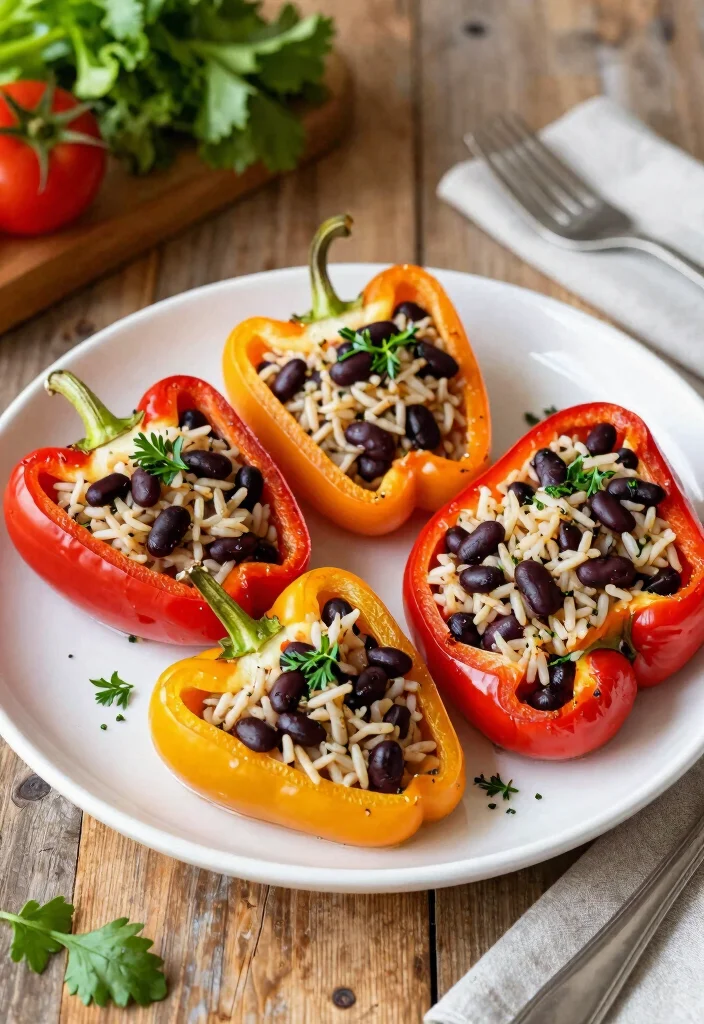 8 Hearts of Palm Vegan Recipes for Light Creative Meals - 8. Hearts of Palm Stuffed Peppers