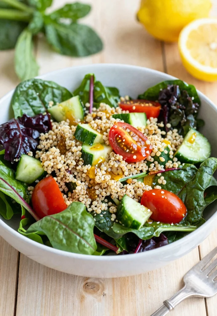 8 Vegan Swiss Chard Recipes for Light Nutritious Meals - 1. Swiss Chard and Quinoa Salad